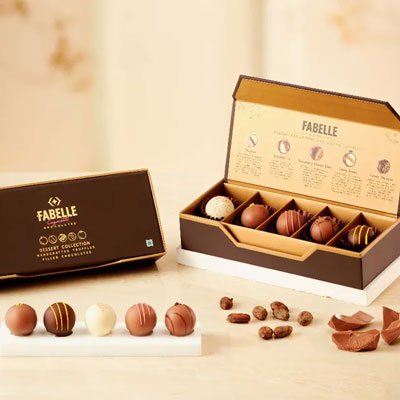 "ITC Kakatiya Dessert Collection - 5 Chocolate Truffles - Click here to View more details about this Product
